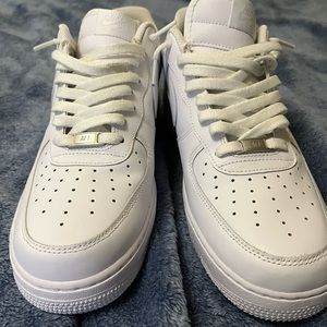 Air force 1 all white nike